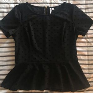 Elle Peplum Top